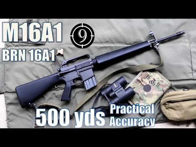 m16a1 (brn16a1 clone) to 500yds: practical accuracy